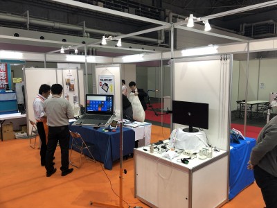 バリアフリー2019の展示 ICT広場の様子